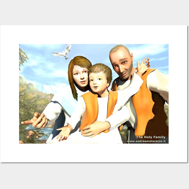 The Holy Family Wall Art by Andrea Matarazzo